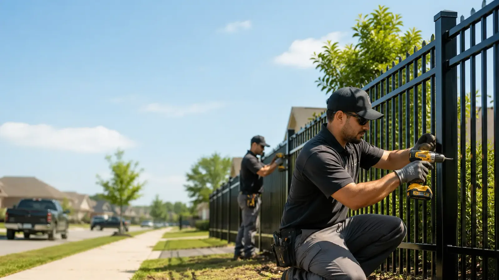 Metal Fence Installation in Collins, MO